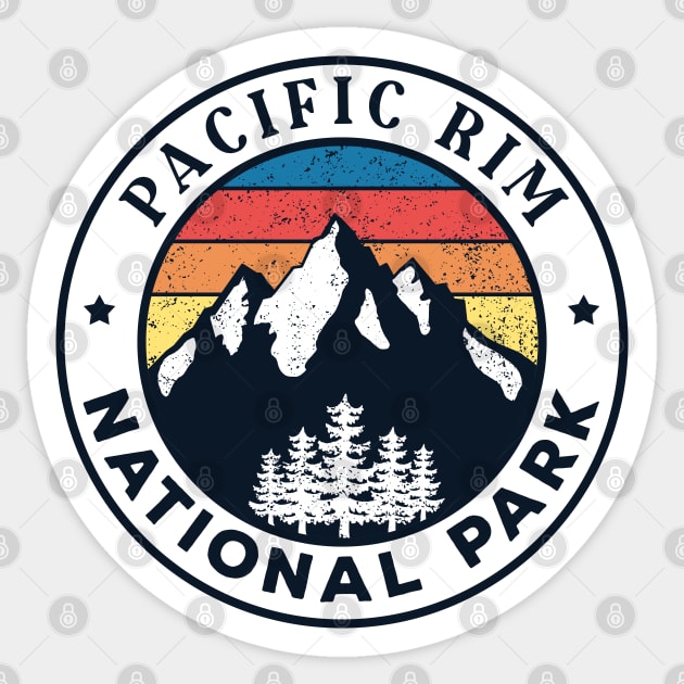 Pacific rim national park Sticker by Tonibhardwaj